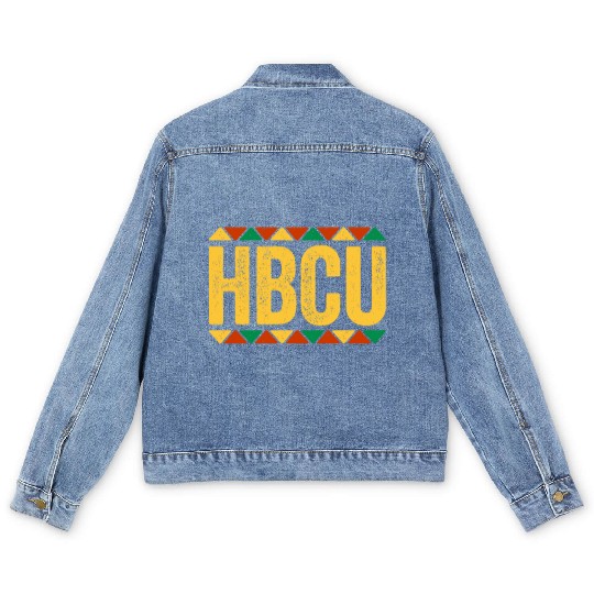 Hbcu Men's Denim Jackets Historical Black College Alumni Gift