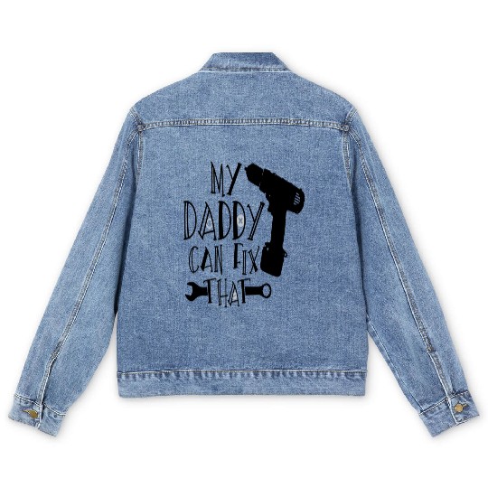 Funny Dad Men's Denim Jackets