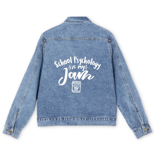 School psychologist, psychology Men's Denim Jackets