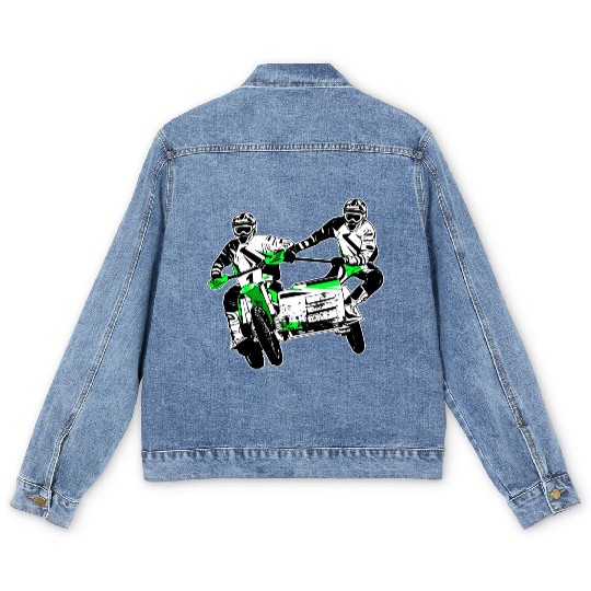 Sidecarcross - Motocross Men's Denim Jackets