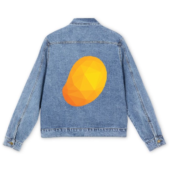 Mango Low Poly Men's Denim Jackets