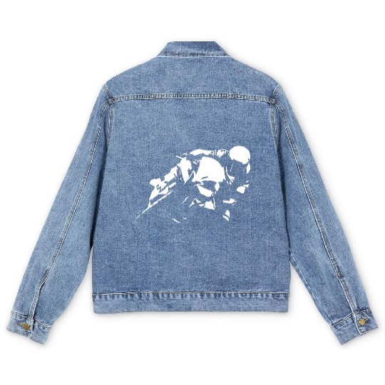 Sportbike Racing Motorcycle Men's Denim Jackets