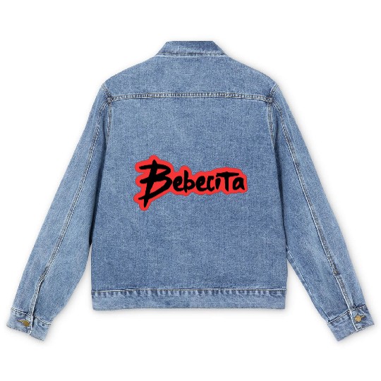 Bebecita Real Hasta La Muerte Anuel Design Men's Denim Jackets