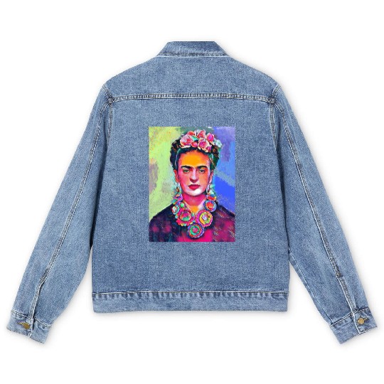 Frida Kahlo Men's Denim Jackets