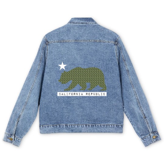 California Bear Men's Denim Jackets