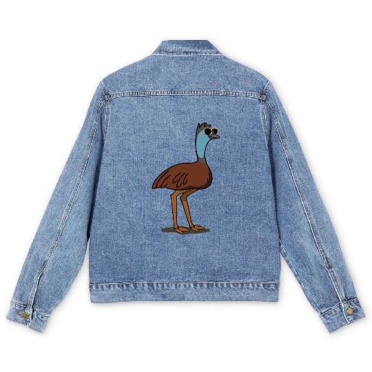 Emily the Emu Men's Denim Jackets