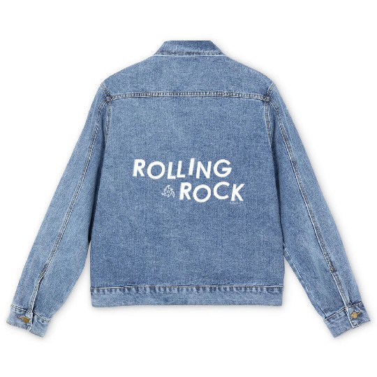 Rolling Rock (Logo) Men's Denim Jackets