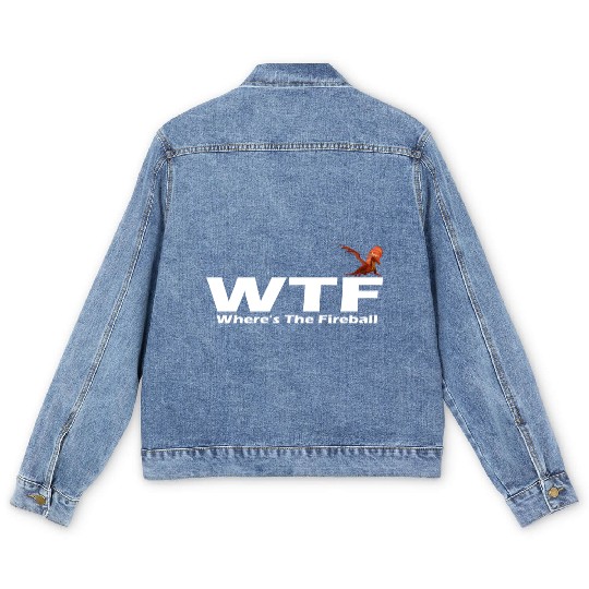 WTF Where's The Fireball Men's Denim Jackets