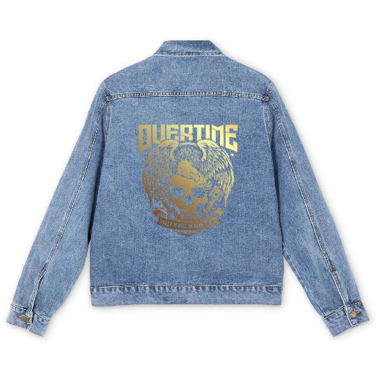 OVER TIME MECANO SELF MADE IN AMERICA Men's Denim Jackets
