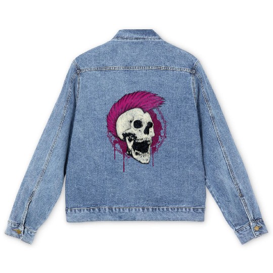 Punk rock Men's Denim Jackets