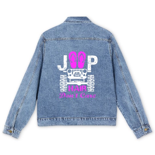 Jeep Hair Don't Care Men's Denim Jackets