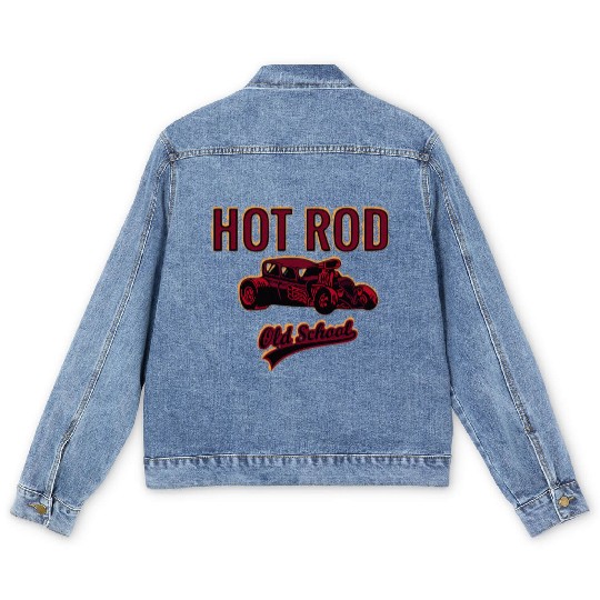 hot rod Men's Denim Jackets