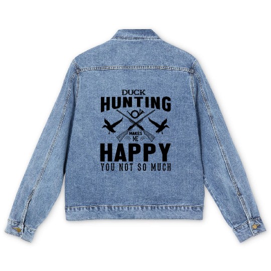 Duck hunting Men's Denim Jackets