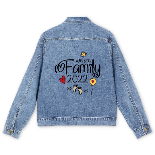 We are Family 2022 Men's Denim Jackets