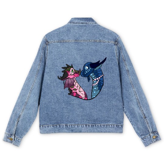 Wings Of Fire Men's Denim Jackets