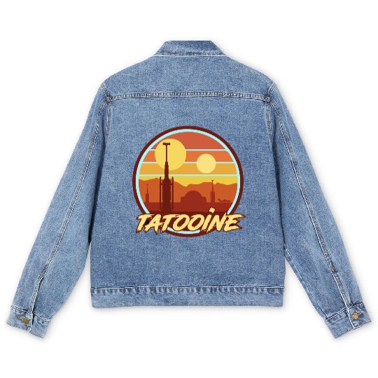 TATOOINE HOLIDAY Men's Denim Jackets