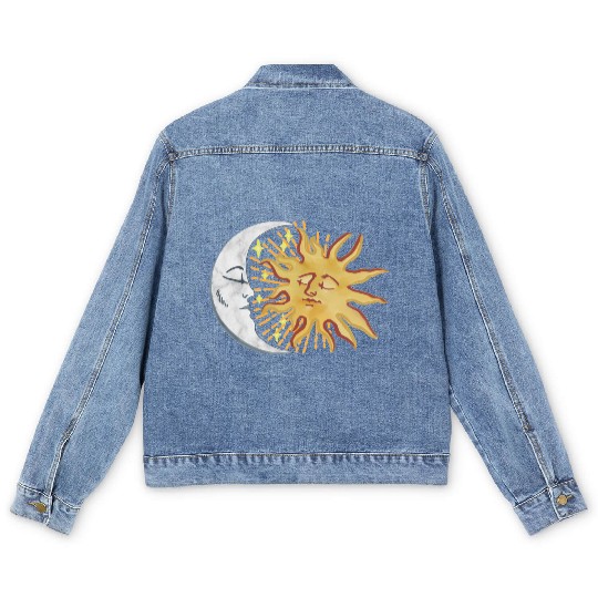 Sun and Moon Men's Denim Jackets