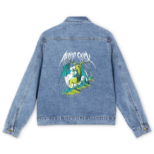 Aesop Rock Merch Deer Men Women Kid Youth Men's Denim Jackets