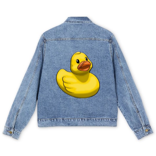 Rubber ducky Men's Denim Jackets