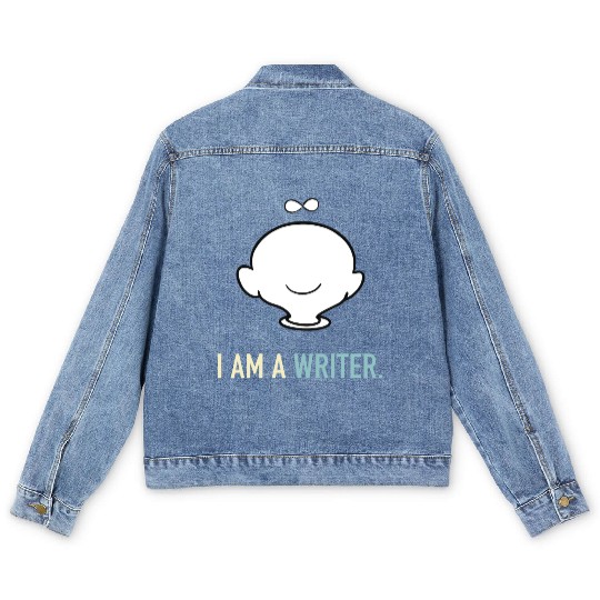 I am a writer Men's Denim Jackets