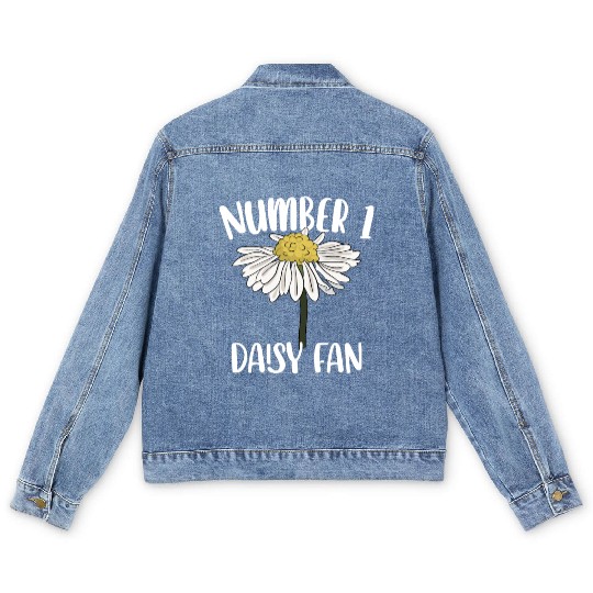 Daisy Garden Gardening Gardener Men's Denim Jackets
