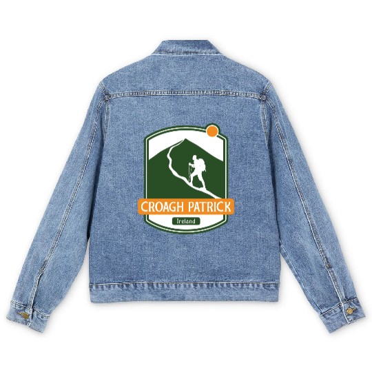 Croagh Patrick – Ireland Men's Denim Jackets