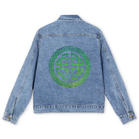 Celtic Knot Men's Denim Jackets