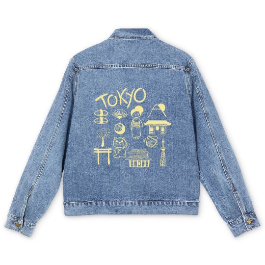 Tokyo & More Tourist Gift Men's Denim Jackets