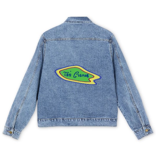 The Cosmos Alien Graphic Men's Denim Jackets