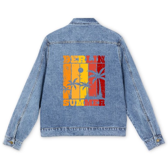 Berlin summer Men's Denim Jackets