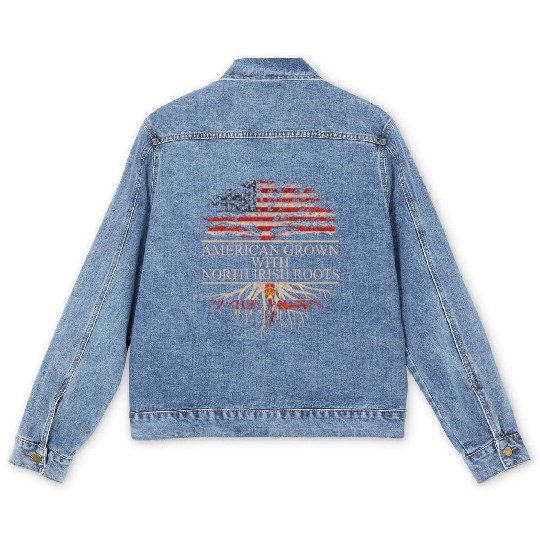 American grown north irish roots Men's Denim Jackets