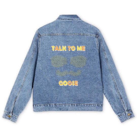 Talk To Me Goose Men's Denim Jackets