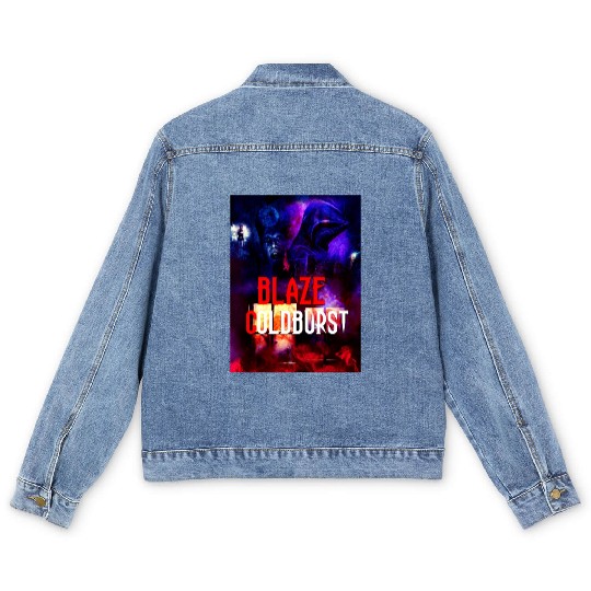 Blaze Goldburst Fantasy Book Thriller Men's Denim Jackets