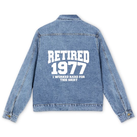 1977 Men's Denim Jackets