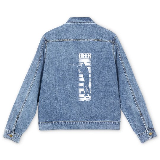 Buck Deer Hunting Hunter Vintage Men's Denim Jackets