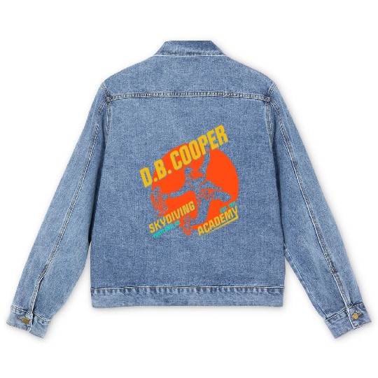 DB Cooper Skydiving Academy Men's Denim Jackets