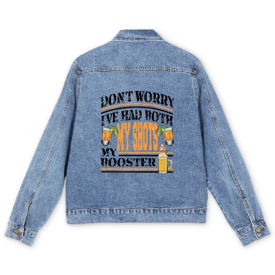 Autism Teacher I Teach Au some Students Men's Denim Jackets
