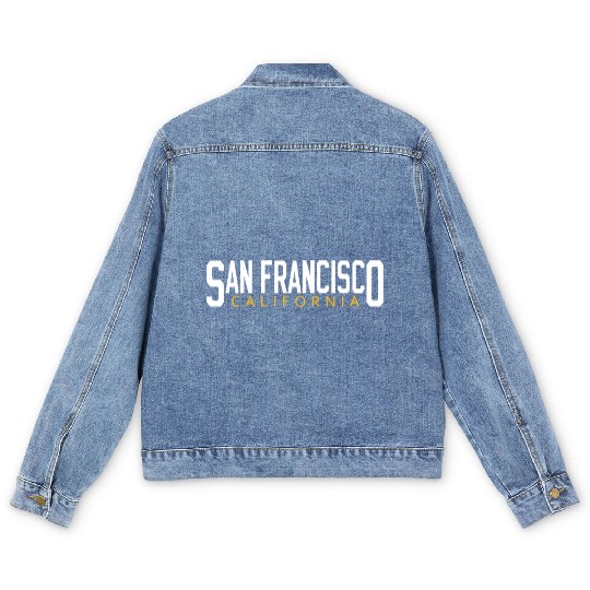 san francisco california Men's Denim Jackets