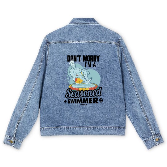 To swim Men's Denim Jackets