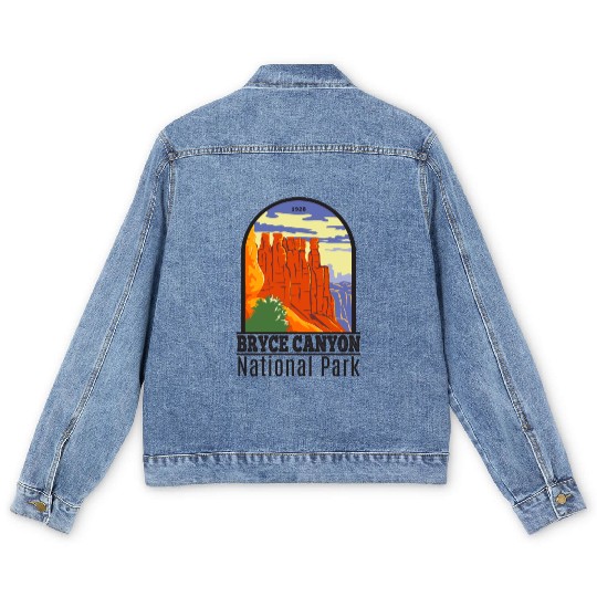 Bryce Canyon National Park Utah Men's Denim Jackets