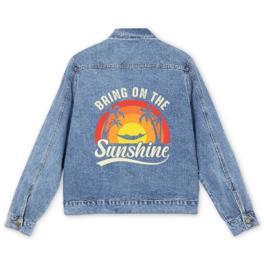 Bring On The Sunshine Men's Denim Jackets