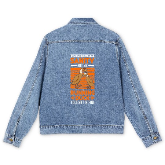 Running Duck Sanity Men's Denim Jackets