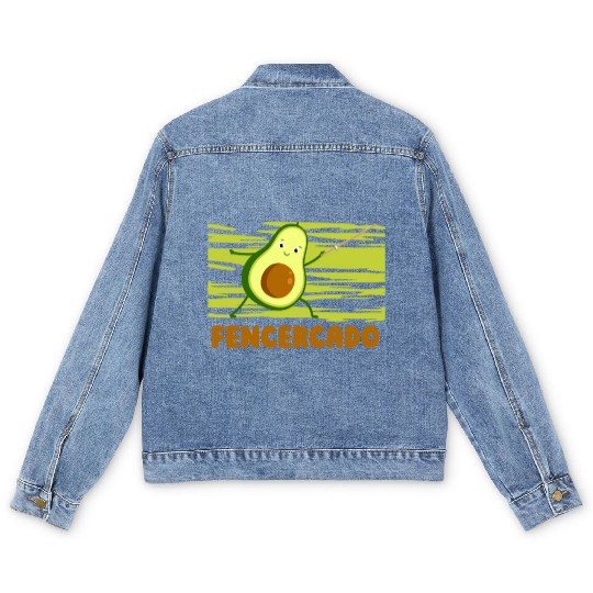 Fencing Men's Denim Jackets