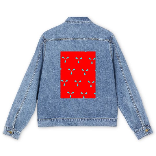 enchanting abstract seamless Men's Denim Jackets