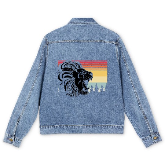 Hilarious Nostalgic Old-Fashion Old Schools Men's Denim Jackets