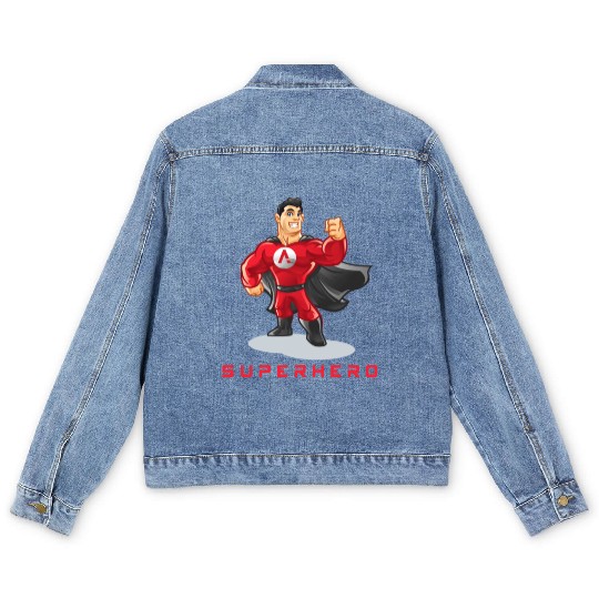 Super hero Men's Denim Jackets