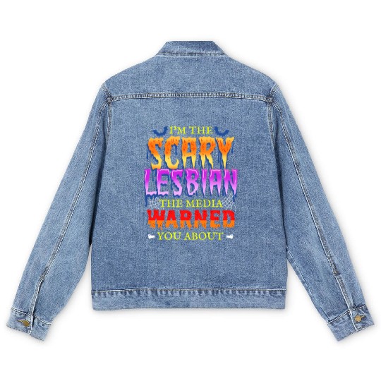 I m The Scary Lesbian The Media Warned You About Men's Denim Jackets