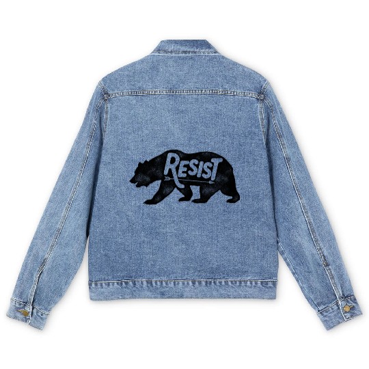 ALT US National Park Service Resist Men's Denim Jackets Bear