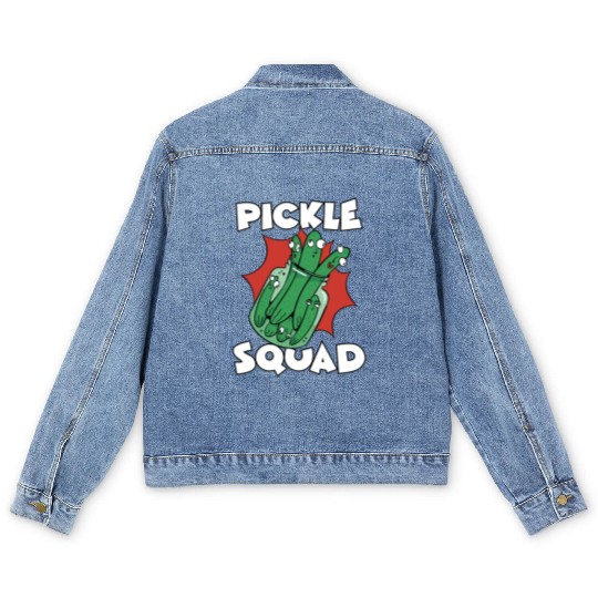 Pickle Squad Men's Denim Jackets