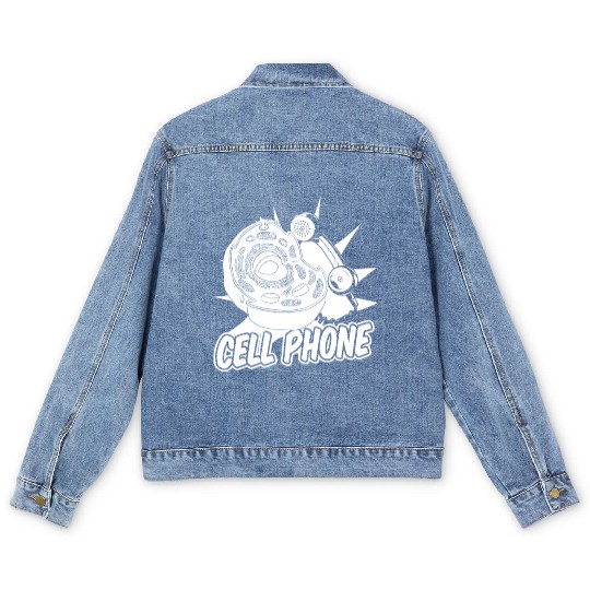 Biology Biologist Men's Denim Jackets